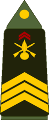 Grade militaire : Sergent-chef